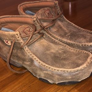 Twisted X driving mocs